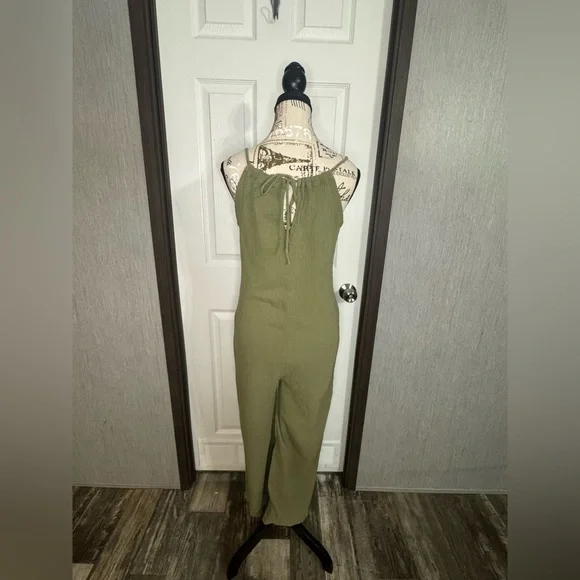 New In Olive Green Romper - Picture 3 of 11